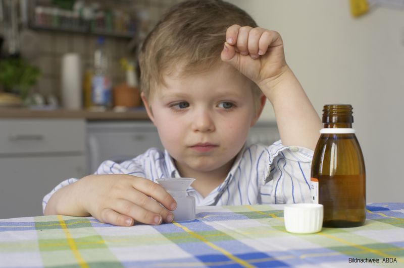 Medikation bei Kinder - Quelle: ABDA